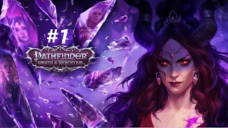 Pathfinder: Wrath of the Righteous - Долго создаем персонажа и начинаем приключение! Стрим #1.