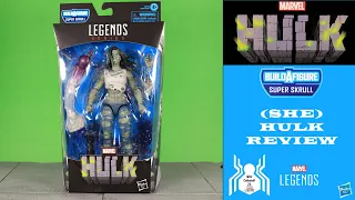 Marvel Legends SHE HULK Fantastic Four Super Skrull BAF Review