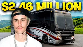 Inside Justin Bieber's Luxurious Tour Bus