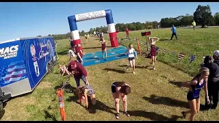 3X girl runners spit / puke