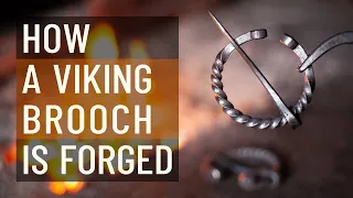 Blacksmithing : Hand Forging Penannular Brooch / Fibula