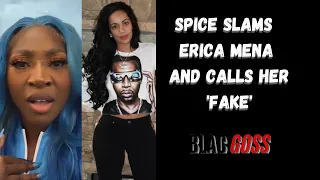 Spice calls Erica Mena 'fake' over Safaree