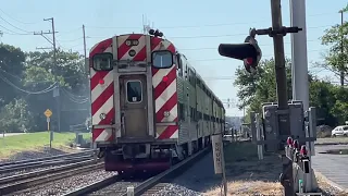 The Complete Metra Evening Rush Hour At Fairview Avenue On September 23, 2021