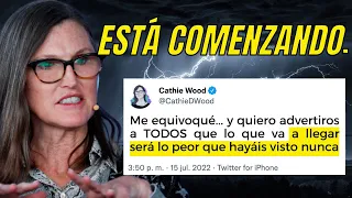 💥 CATHIE WOOD asegura que EEUU se ENFRENTA YA al MAYOR COLAPSO de la HISTORIA de su ECONOMÍA y BOLSA