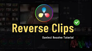 How to Reverse Clips in Davinci Resolve 18 & 18.5 ✅