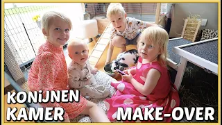 ONZE KONiJNENKAMER KLAAR MAKEN VOOR DE BABY KONiJNTJES 🐰 | Bellinga Vlog #2471