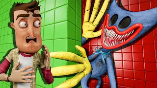 Escaping HUGGY WUGGY'S Toy World in Gmod Slashers?!
