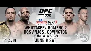 EA Sports UFC 3 UFC 225 WHITTAKER vs ROMERO 2