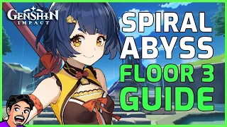 Spiral Abyss Floor 3 Guide Free To Play! Get Your FREE Xiangling in Genshin Impact!