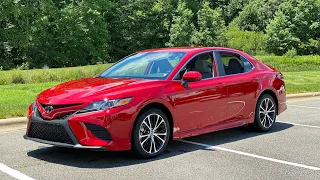 Supersonic Red 2020 Camry SE - WOW!