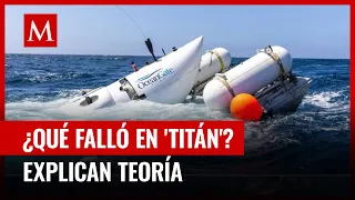 “Submarino Titán pudo implosionar”: experto explica teoría sobre qué pasó con el sumegible