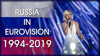 RUSSIA at The Eurovision Song Contest (1994-2019)