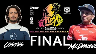 Pierre Louis Costes vs Tanner McDaniel | Arica Cultura Bodyboard 2023 - Final Heat Replay