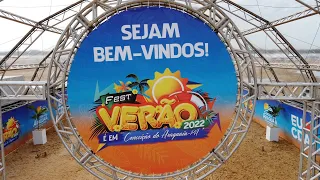 Veja como está o Fest Verão 2022 na Praia das Gaivotas em Conceição do Araguaia - Pa #festverao2022