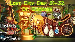 ☕️ Plants vs Zombies 2 Lost City Day 31, 32 End - Dr. Zomboss 🌱 Story & Beginning