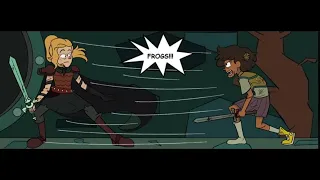 Anne vs Sasha | Amphibia Comic Dub