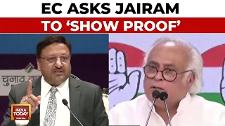 Give Details Of DMs, We Will Take Action: EC's Rajiv Kumar Lashes Out At Congress' Jairam Ramesh