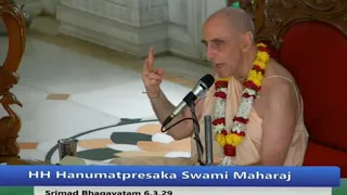 HH Hanumatpresaka Swami Maharaj vists ISKCON Ujjain