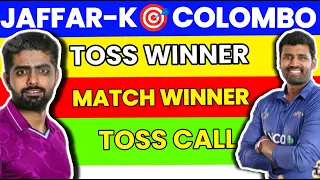 JAFFNA KINGS vs COLOMBO STRIKERS Match Prediction | Today Match Prediction | Today Toss Prediction