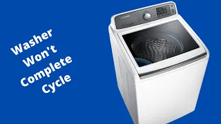 Washer Drains Before Cycle Completes | An Easy Fix For a Big Problem