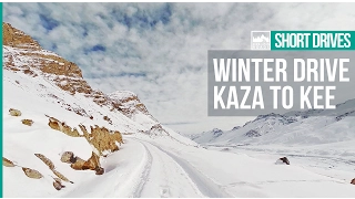 Winter Snow Drive - Kaza to Kee Monastery in Spiti - TurnbyTurn #5