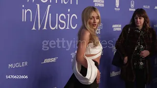 Sabrina Carpenter at the Billboard's Women In Music Awards.