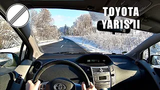 2007 Toyota Yaris II | 1.3 VVT-i | POV Country Road Drive