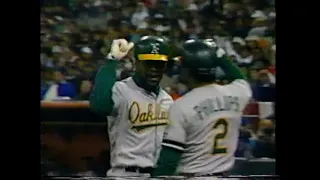 Oakland Athletics at San Francisco Giants, 1989 World Series Game 3, October 27, 1989