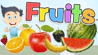 FRÜCHTE in ENGLISCH für Kinder (Fruits in english)