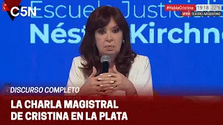 DISCURSO COMPLETO de CRISTINA KIRCHNER en el TEATRO ARGENTINO de LA PLATA