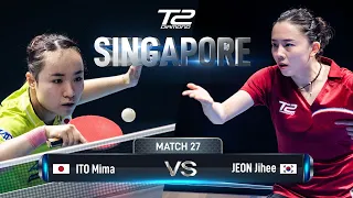 Mima Ito vs Jeon Jihee | T2 Diamond 2019 Singapore (SF)