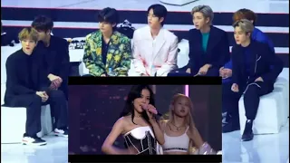 BTS REACTION TO BLACKPINK - 'AS IF IT'S YOUR LAST' LIVE THE SHOW 2021