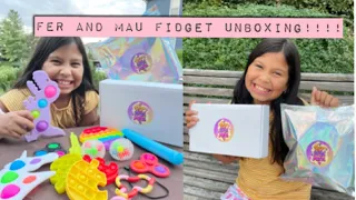 UNBOXING FIDGETS FROM FER AND MAU SHOP!!