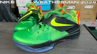Nike KD 4 Weatherman 2024 On Feet Review