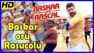 Bhaskar Oru Rascal | Bhaskar Oru Rasucolu Song | Amala Paul and Arvind Swamy have fun with kids