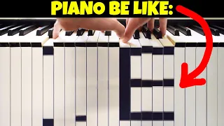 when your PIANO starts to print RUSH E...