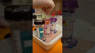 How To Prepare A Skin Cytology Using Tape! #shorts