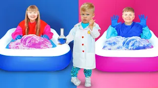 Oliver Diana and Roma Sink or Float and Other Cool  science Experiments for Kids