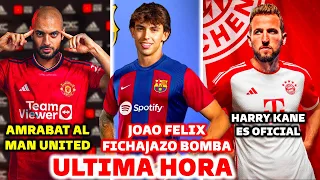 🚨DIOS MIO: FICHAJE HISTÓRICO - JOAO FELIX AL BARCELONA - HARRY KANE ES OFICIAL