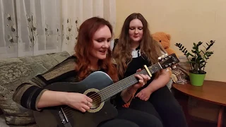 Hallelujah - guitar cover by two sisters