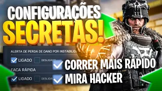 10 CONFIGURAÇÕES QUE VAI TE AJUDAR A MELHORAR NO COD MOBILE! DICAS e TRUQUES COD MOBILE SEASON 5!