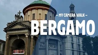 OFTEN OVERLOOKED PEARL OF THE REGION🚶BERGAMO [4K HDR 60 FPS] – 🌤️ MAY 2024