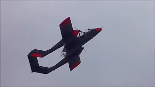 German OV-10B "Bronco" demo at Hahnweide Airshow 2011