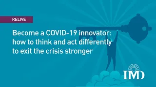 Become a COVID-19 innovator: how to exit the crisis stronger