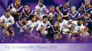 Top 10 Fastest NRL Players 2019