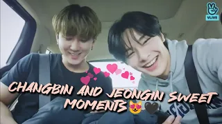 Stray kids Changbin and Jeongin Sweet Moments pt.1😻🖤