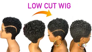 😍Most Beautiful Low Cut Wig Tutorial/ Detailed Steps