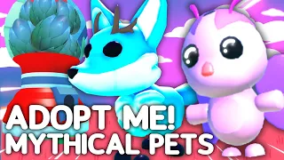 New Pets In The Adopt Me Mythical Egg Update! Roblox Adopt Me Pet Ideas