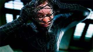 Питер избавляется от симбиота. Человек-паук 3: Враг в отражении