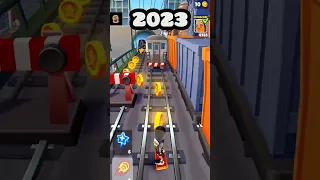 Subway Surfers over the years (2012-2023) [4k'60FPS] #shorts #subwaysurfers